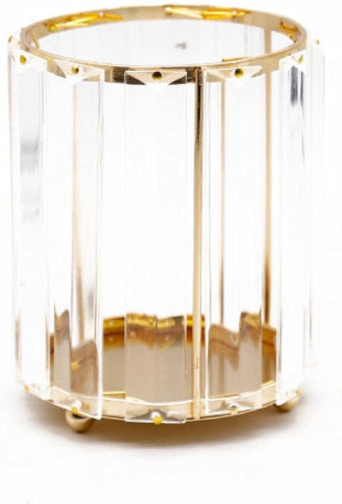 Crystal Glass Makeup Brush Holder