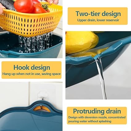 6pcs Multi-Purpose Strainer & Bowl Set