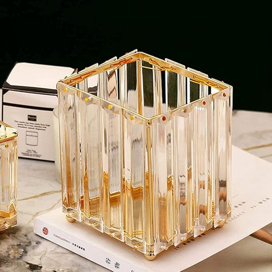 Crystal Glass Makeup Brush Holder