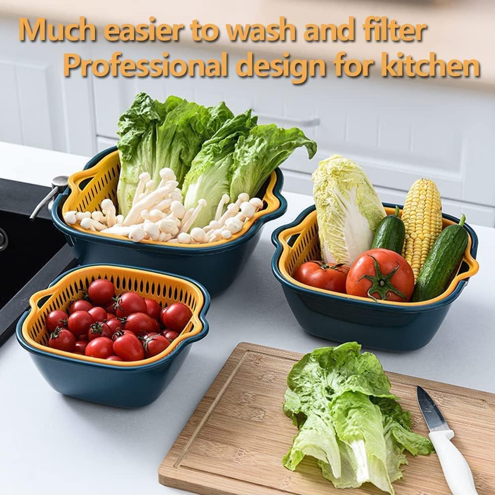 6pcs Multi-Purpose Strainer & Bowl Set
