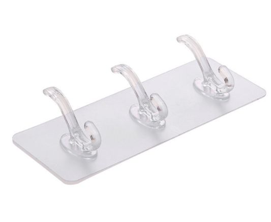 Double Hook Self-Adhesive Hanger Set