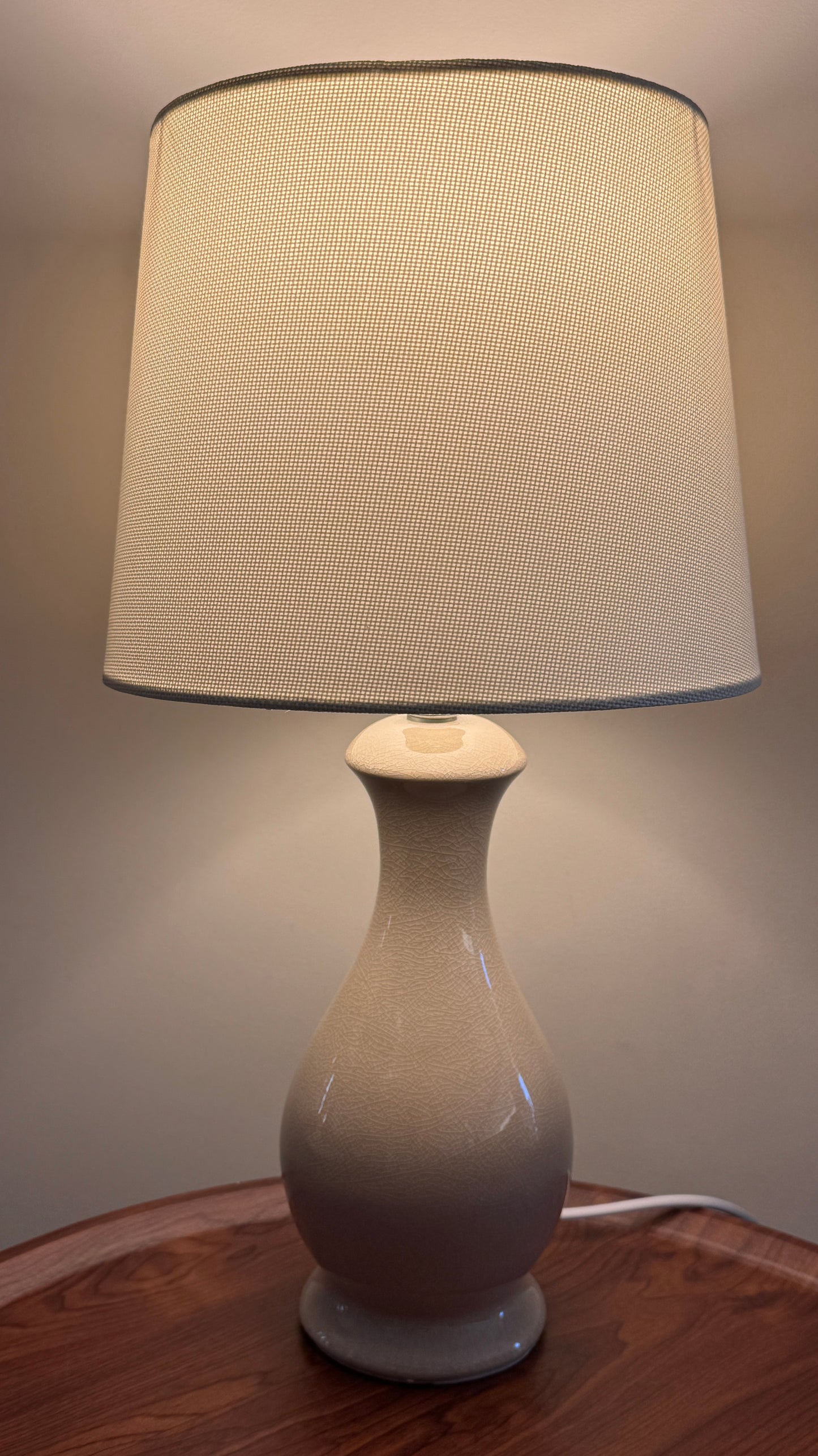 Marble table lamp