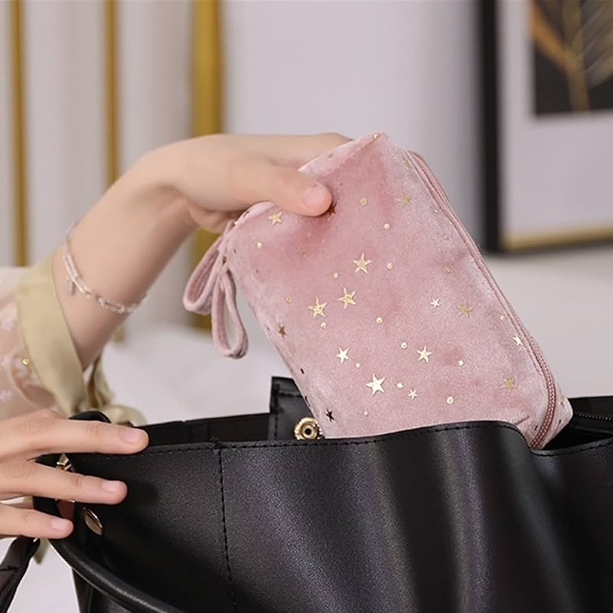 Star cosmetic bag
