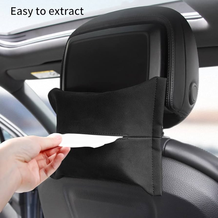 Car tissue holder