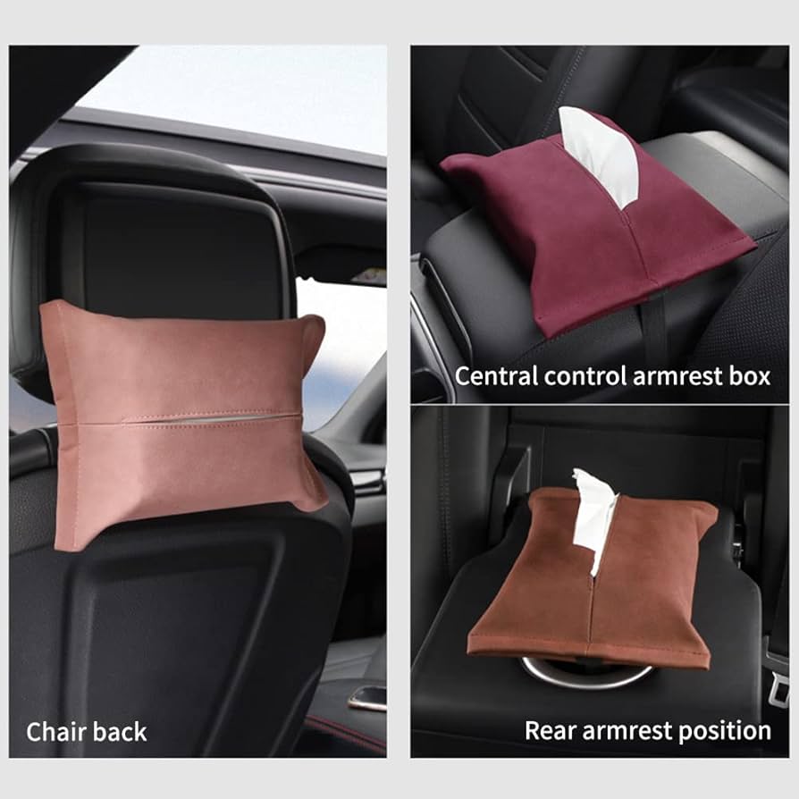 Car tissue holder