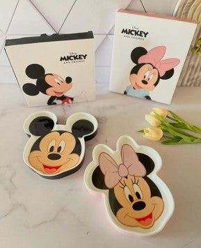 Mickey & Minnie Mouse Plates
