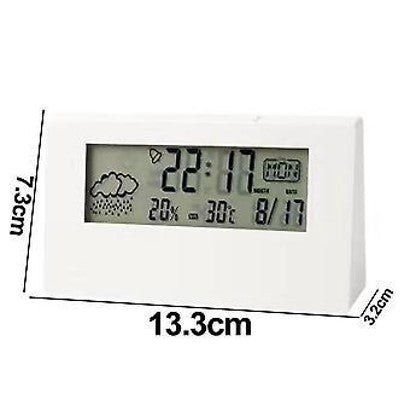 Digital Indoor Thermometer, Hygrometer & Clock