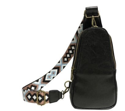 Black Elegant Crossbody Bag