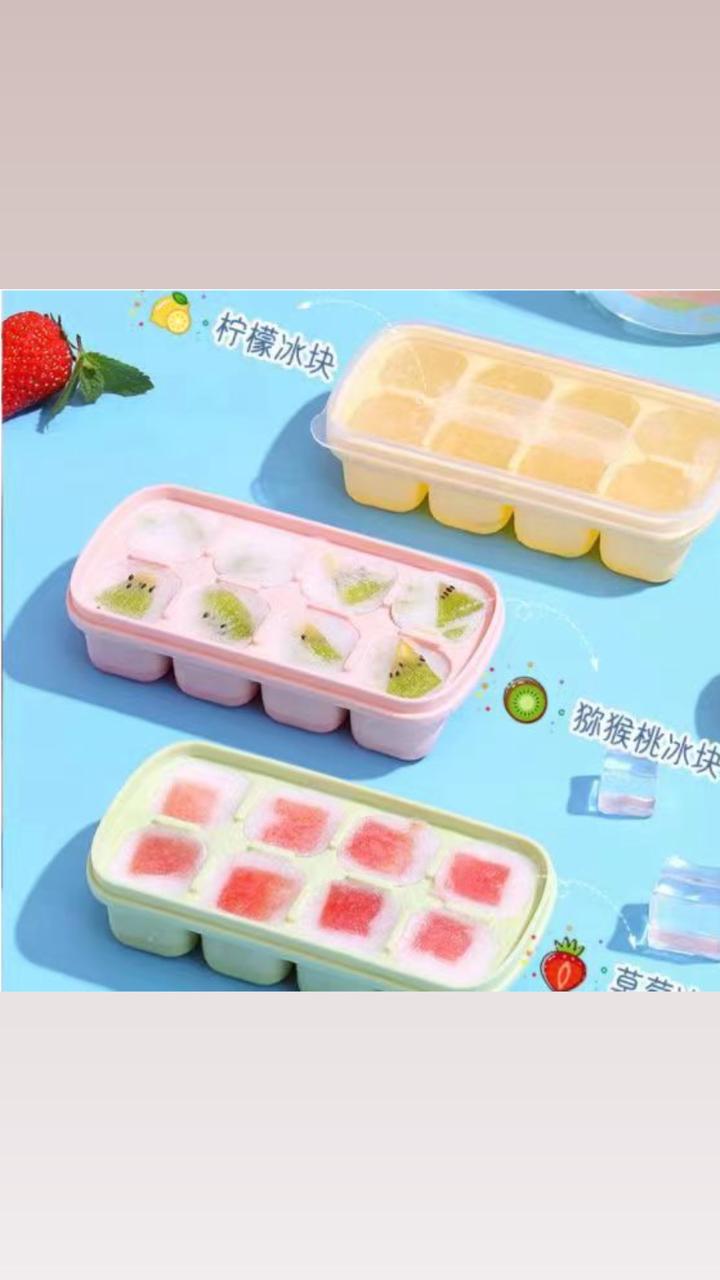 Flexible Silicone Ice Cube Trays