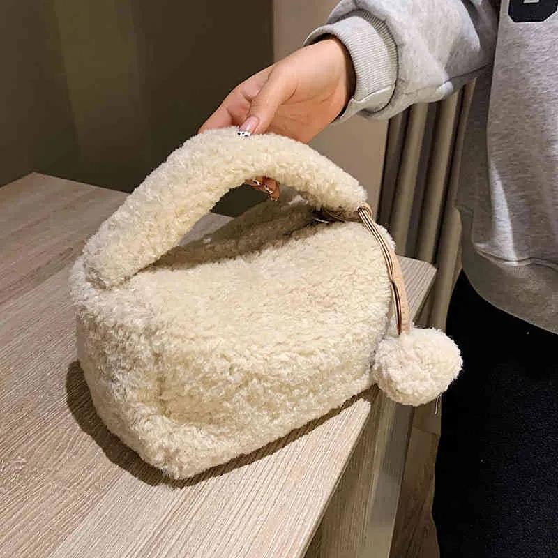 Fluffy Charm Mini Handbag