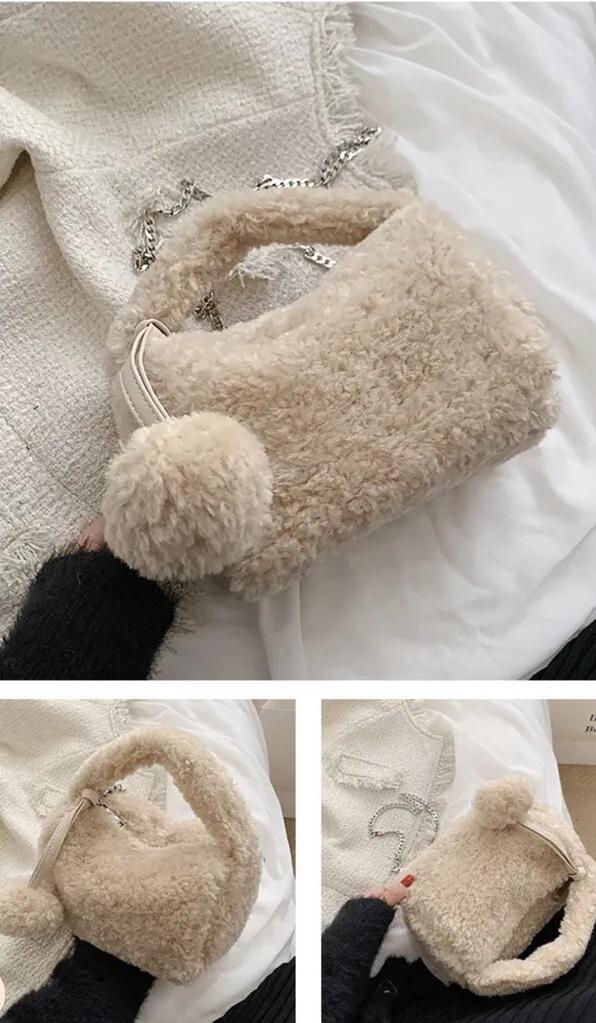 Fluffy Charm Mini Handbag