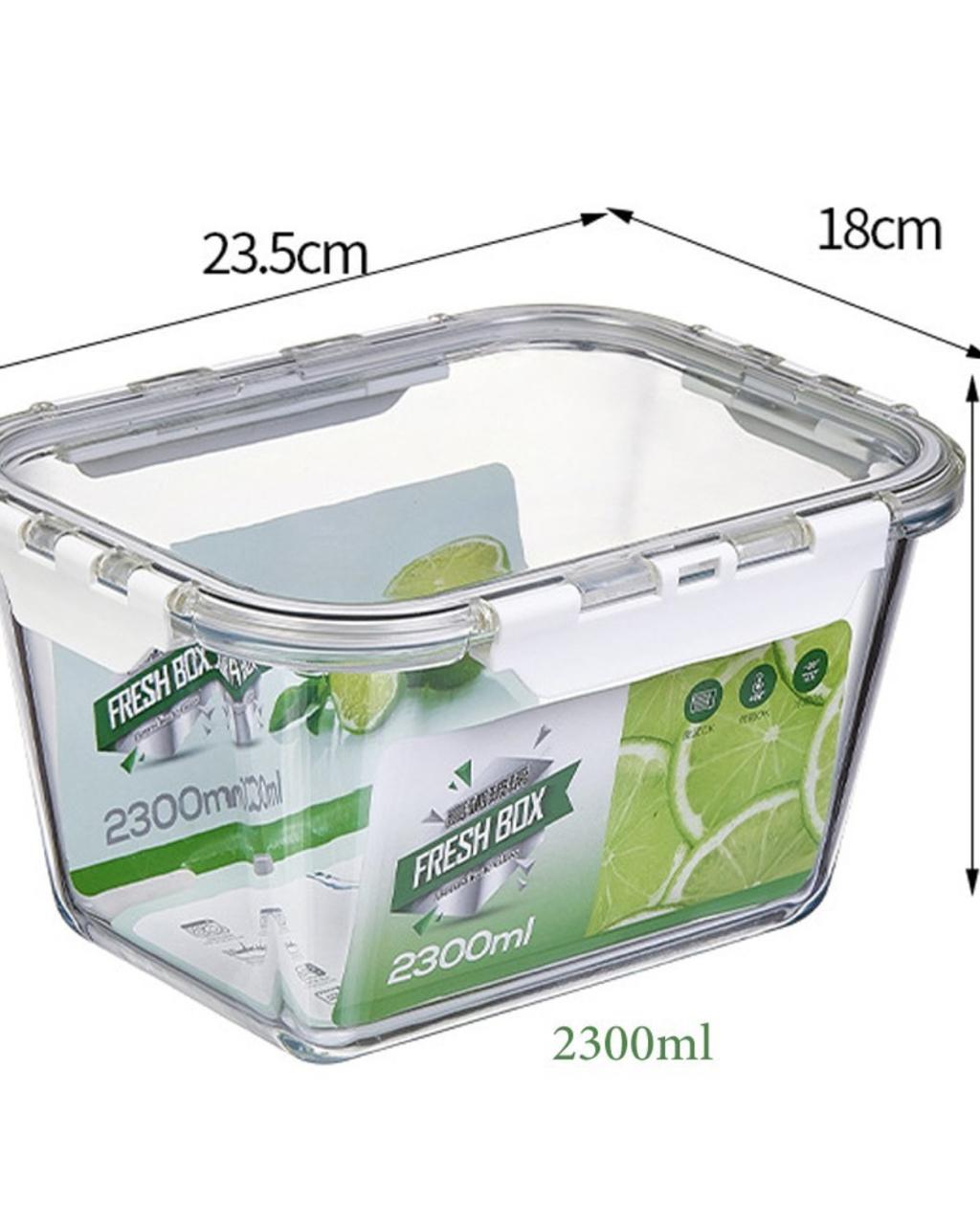 Clear Storage Box with Lid