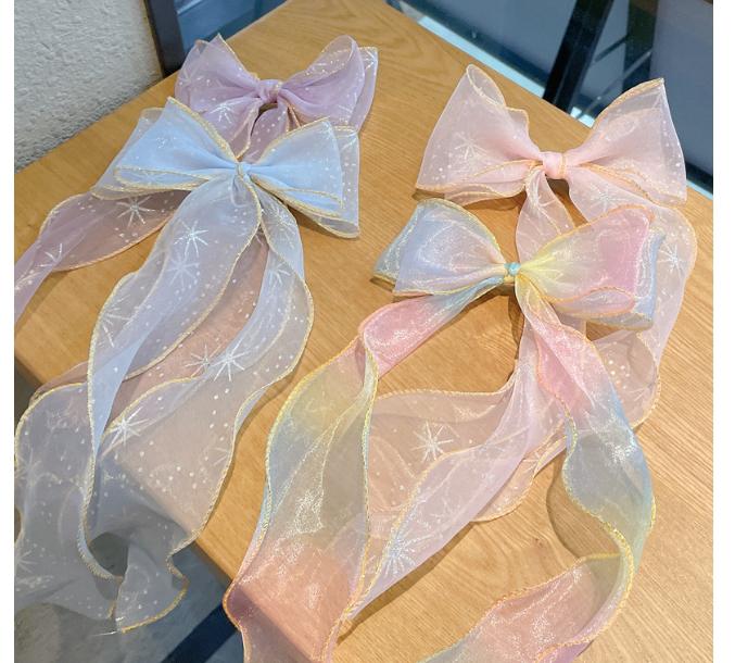 Fairy Glitter Hair Bow