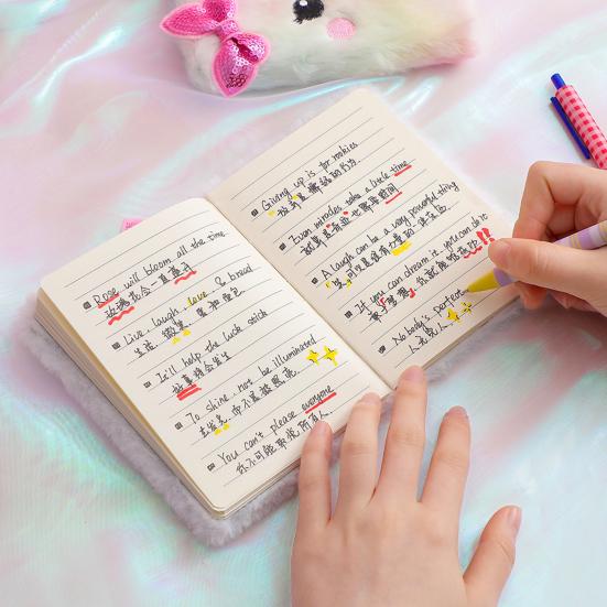 Unicorn Plush Notebook