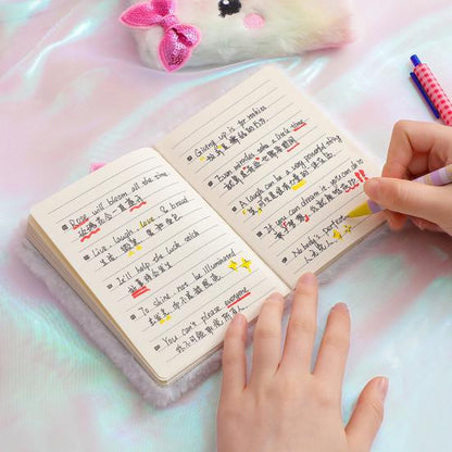 Unicorn Plush Notebook