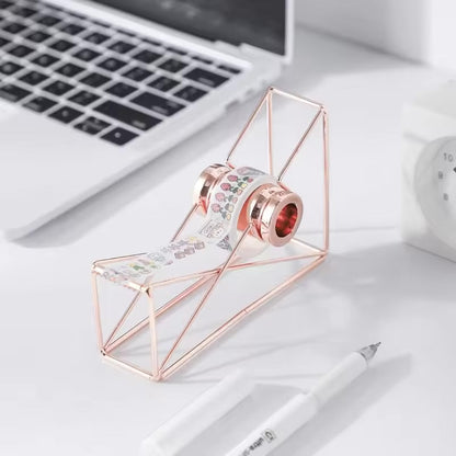 Rose Gold Desktop Tape Dispenser