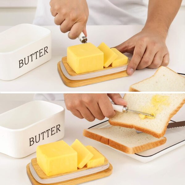 Rectangular Sealed Butter Storage Box
