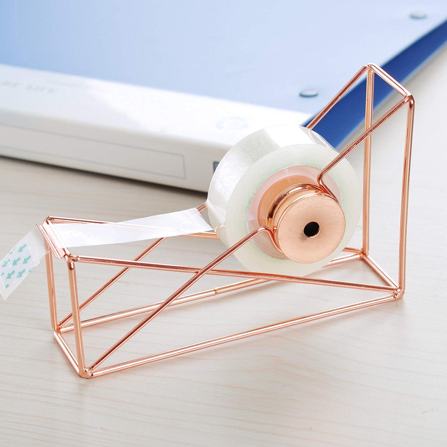 Rose Gold Desktop Tape Dispenser