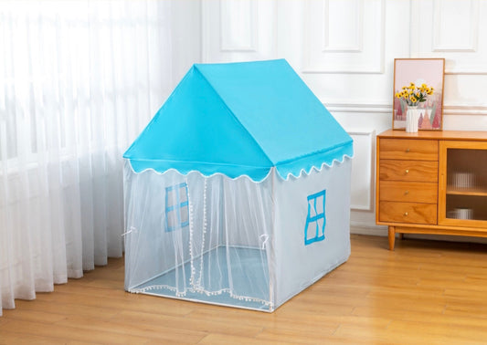 Blue Kids' Play Tent