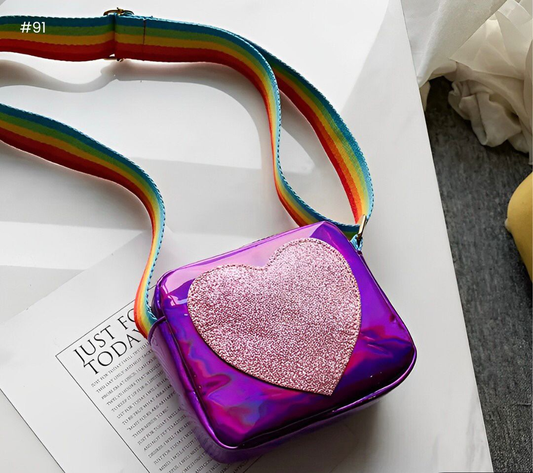 Love Heart-Shaped Cross Bag
