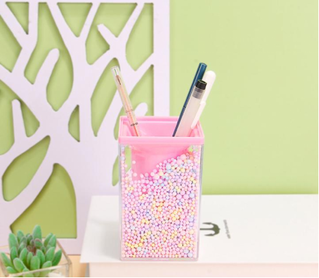 Square Pen/Makeup Brush Holder