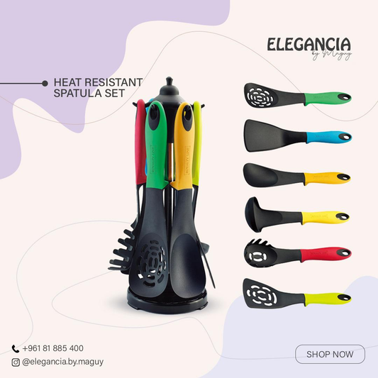 Heat Resistant Spatula Set
