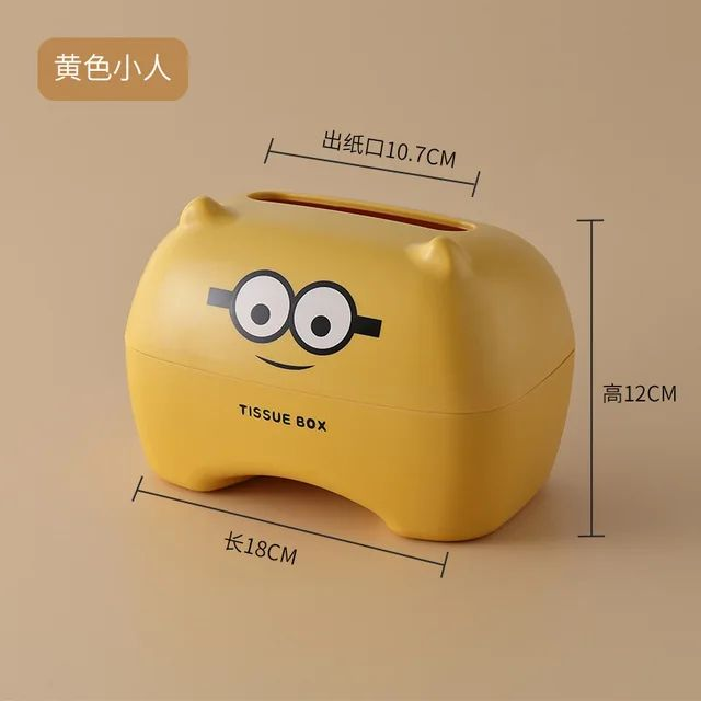 Plastic Eye Tissue Box