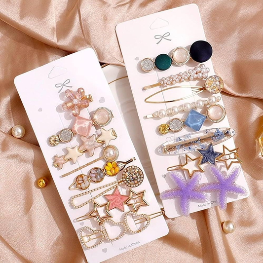 Multi-Design Hair Clips