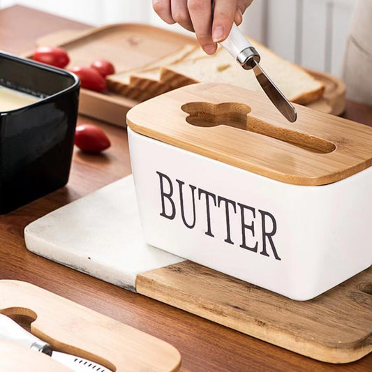 Rectangular Sealed Butter Storage Box
