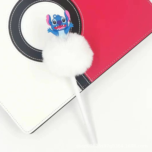 White Stitch Pen