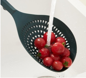 Black Colander Spoon