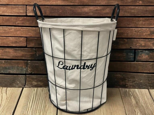 Round Laundry Basket