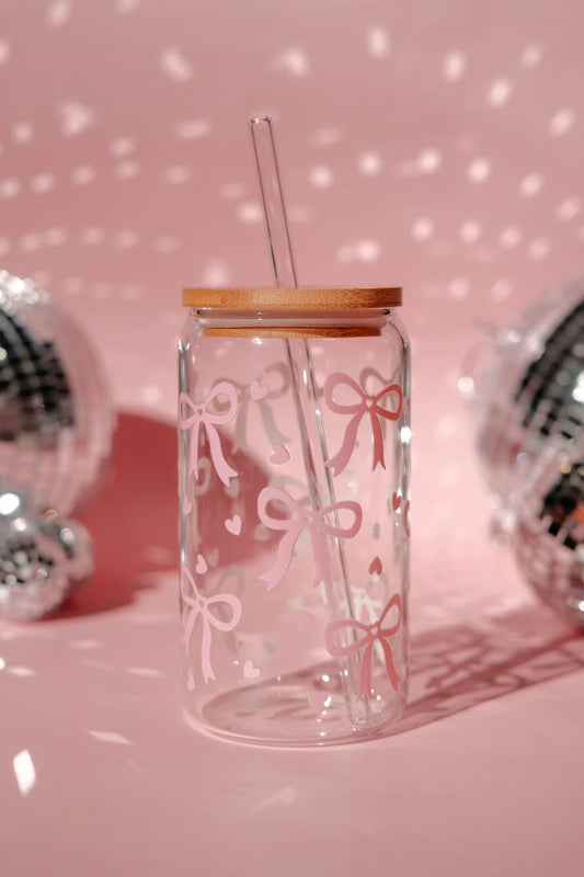 Bow glass cup