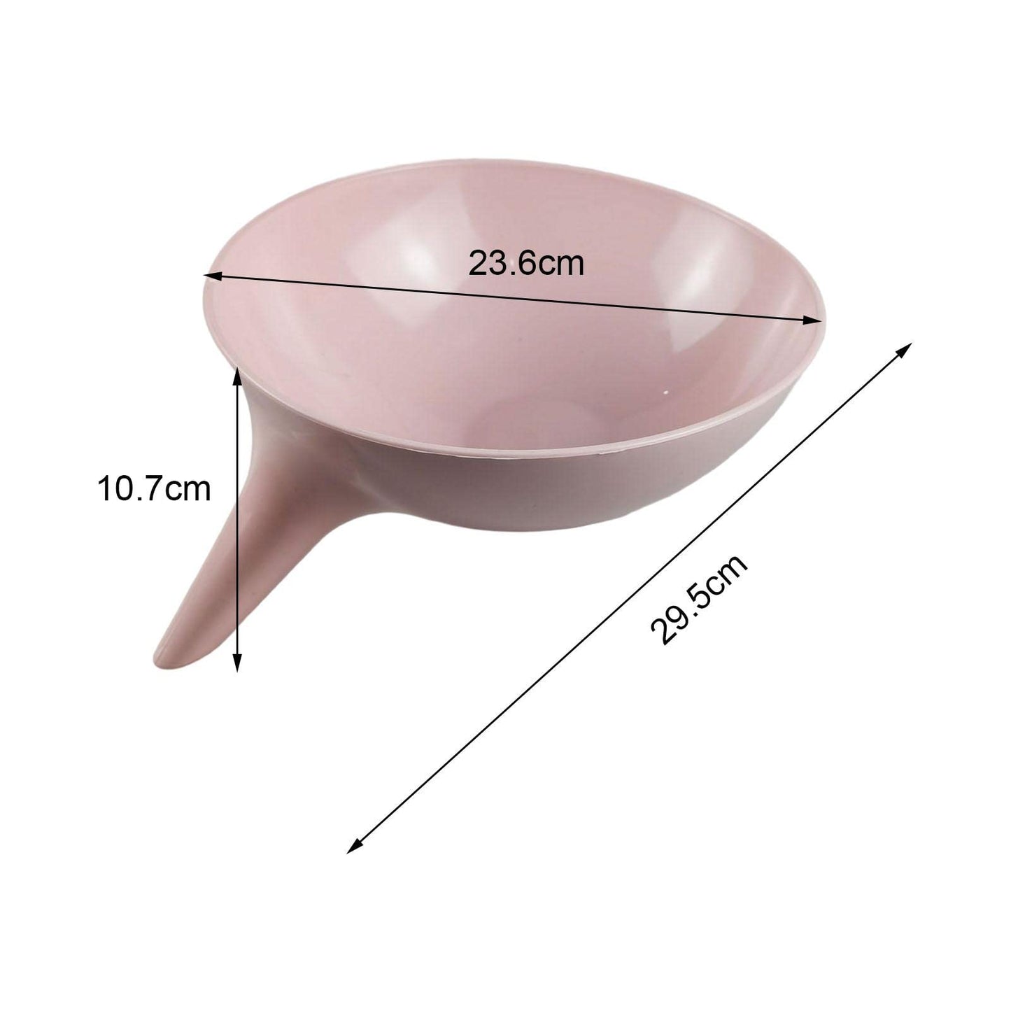 Rice Sieve Plastic Colander with Spout