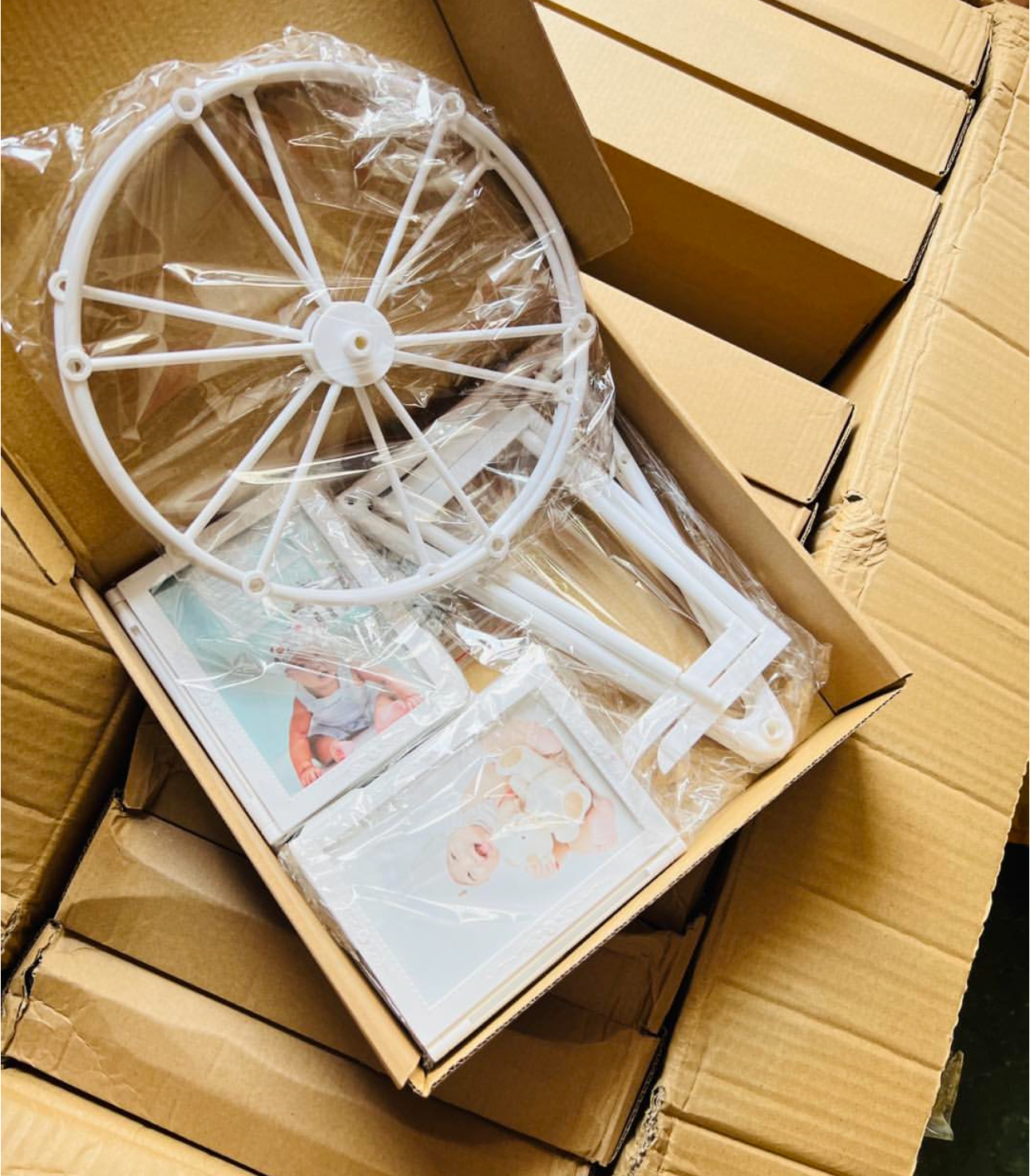 Rotating photo wheel