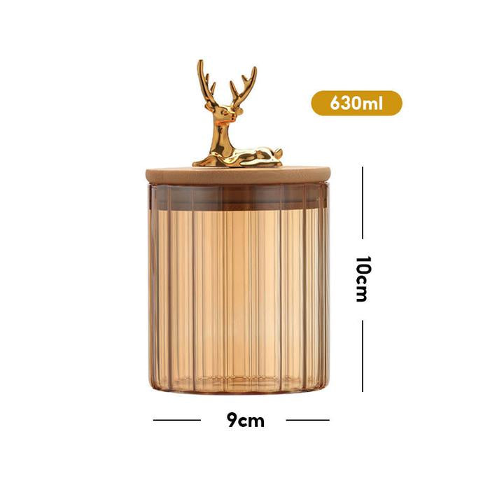 Reindeer jars(set of 3 pieces)