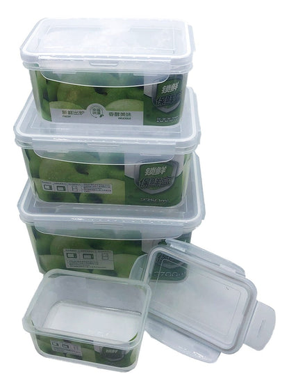 Large capacity Food storage (set of 4)