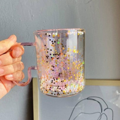 Girls' Pink Double-Wall Juice Cup