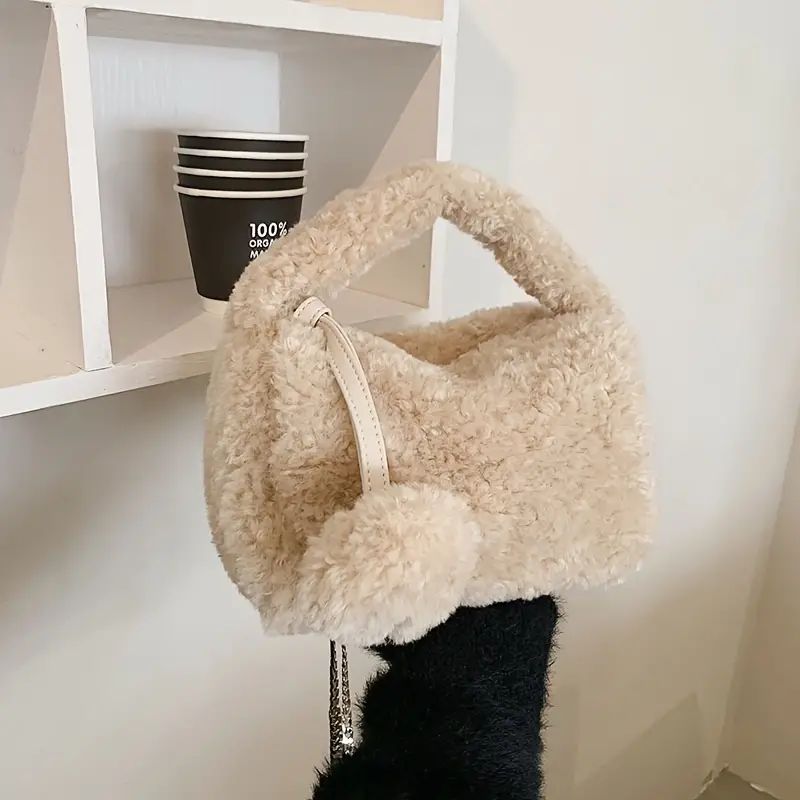 Fluffy Charm Mini Handbag