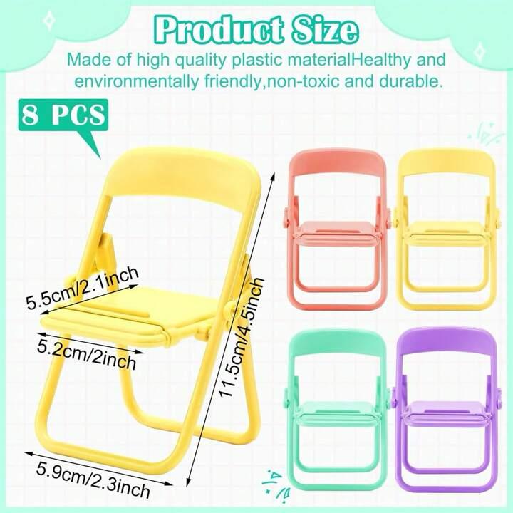 Mini Folding Chair Set – 8 PCS