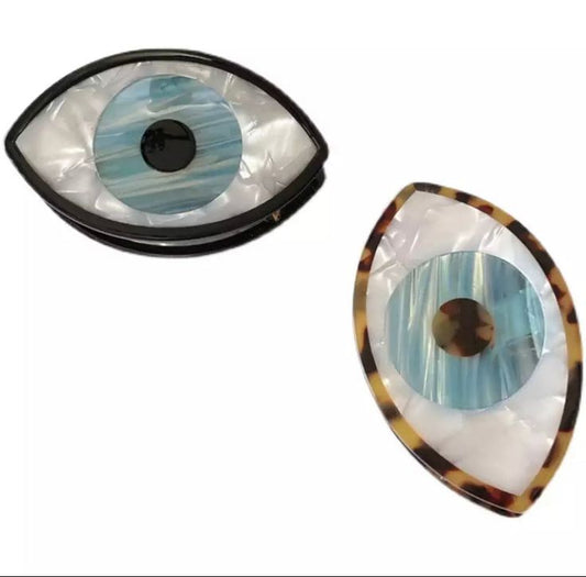 Evil Eye Hair Clip